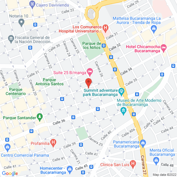 Map of Coomulderegisán Ltda.