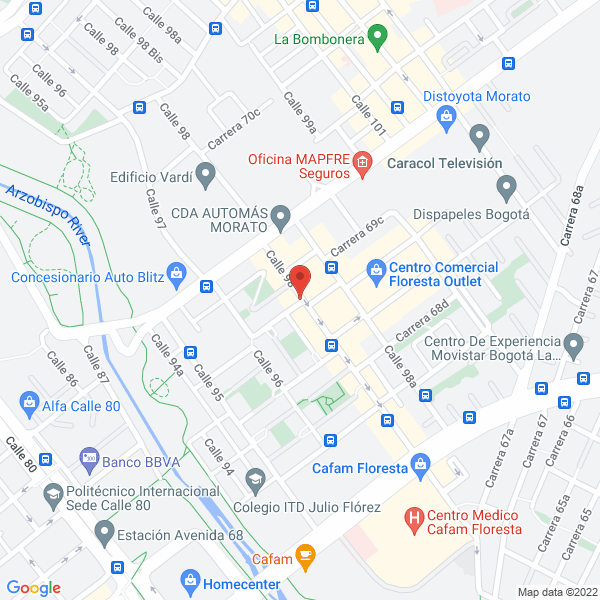 Mapa de Mitsunorte Ltda.
