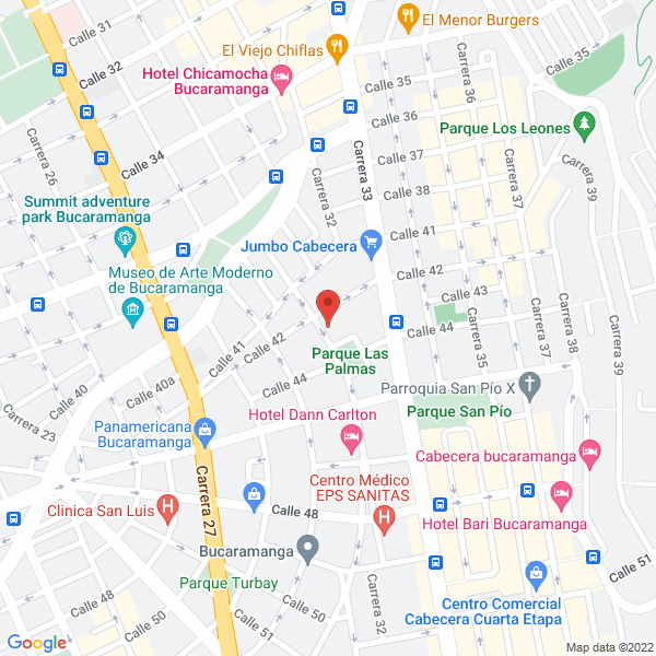 Map of Ellis Comunicaciones
