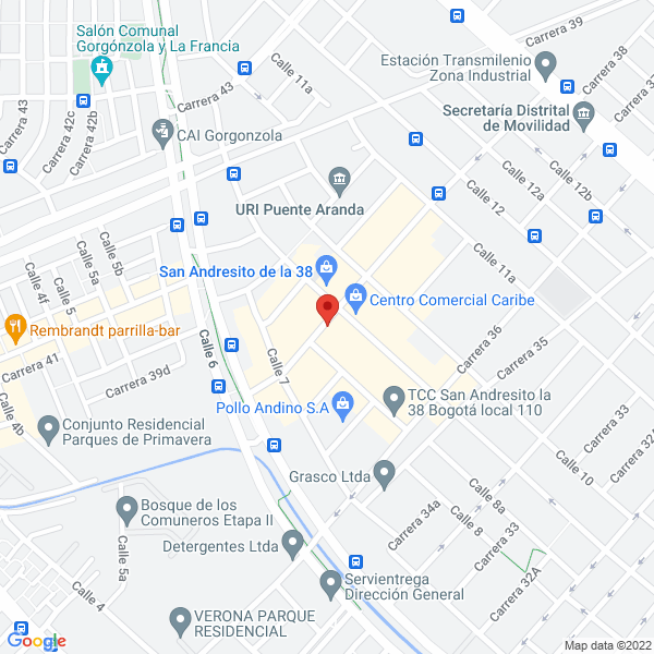 Mapa de Electrodomésticos M.I.B.