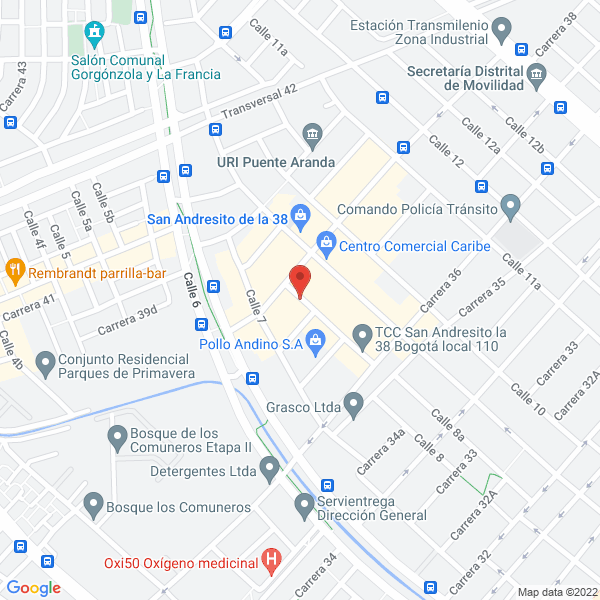 Mapa de Electrogón