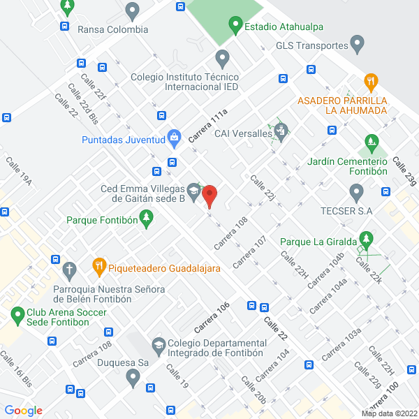 Mapa de Encuadernación Daniel Caro