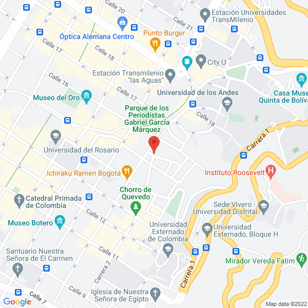 Mapa de Distribuidora De Suministro La Hacienda S.A.S.