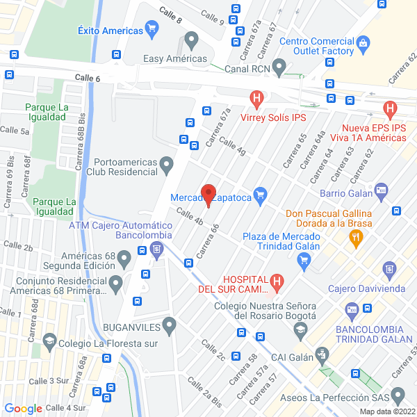 Mapa de Dimequip S.A.S.