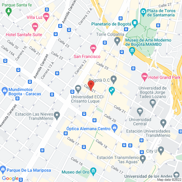 Mapa de Dicomm Ingeniería S.A.S.