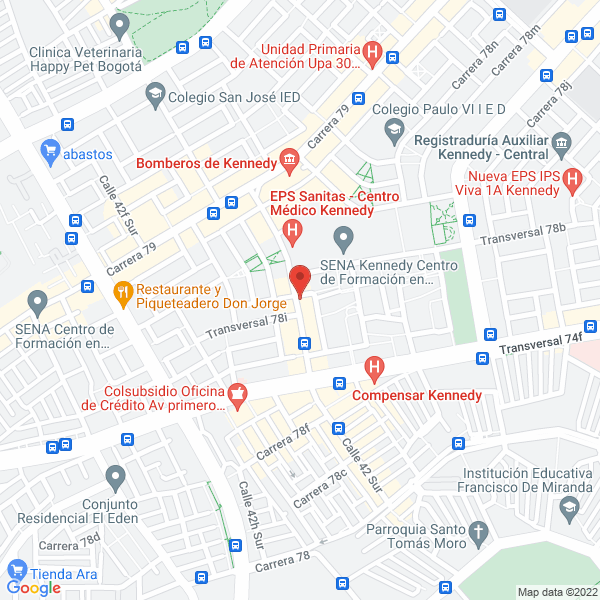 Mapa de Frenos Buitrago
