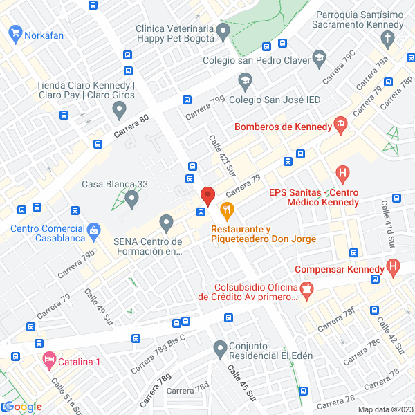 Mapa de Chic Denim Urban Forwoman