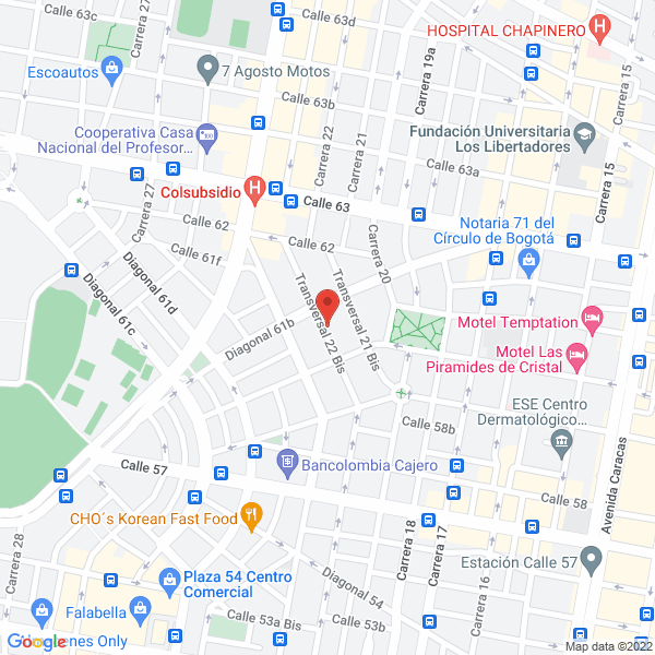 Mapa de Televideo S.A.