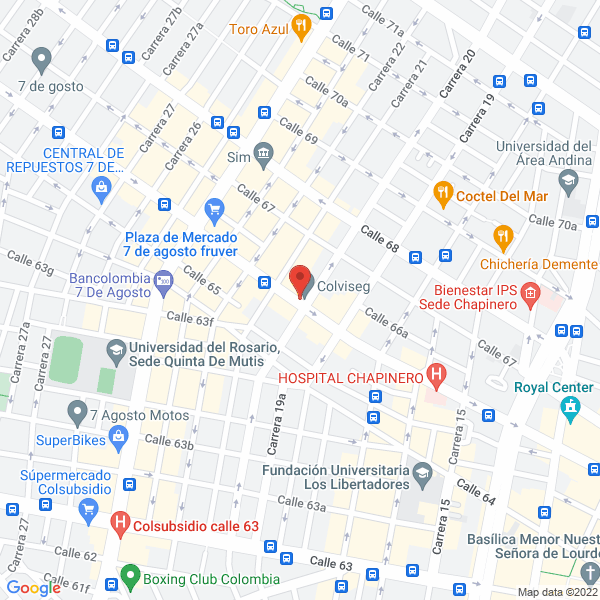 Mapa de Rentacold