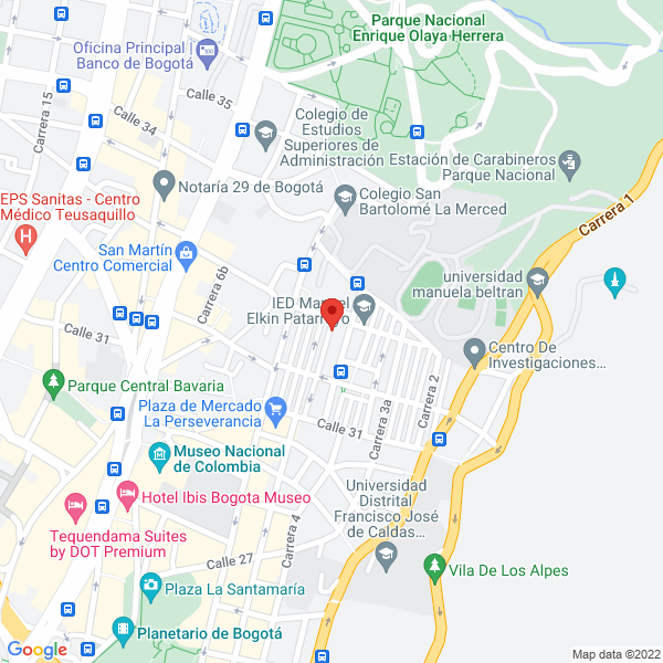 Mapa de Madera Artesana Colombiana