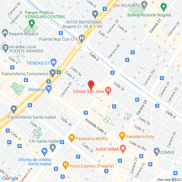 Mapa de Publiscreen