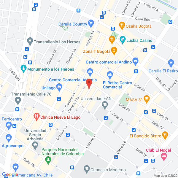 Mapa de Art Party Time