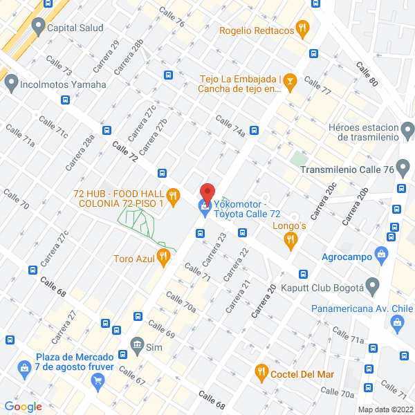 Mapa de Tecnoalimentos S.A