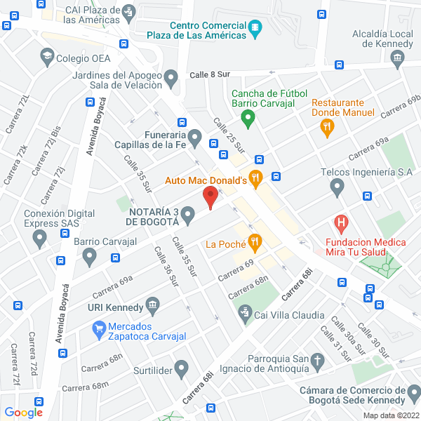Mapa de Mfh Ingeniería