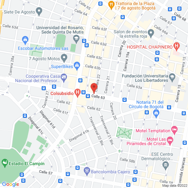 Mapa de Marquetería Arte Galería