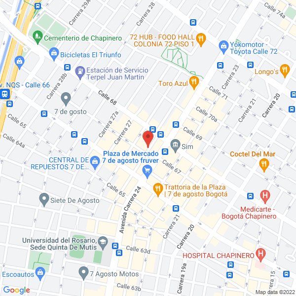 Mapa de La Tienda De Las Telas S.A.