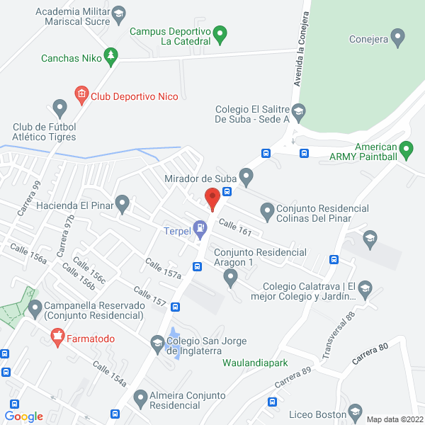 Mapa de Calis Pollo M