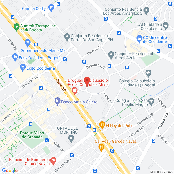 Mapa de Plantas De La Sabana
