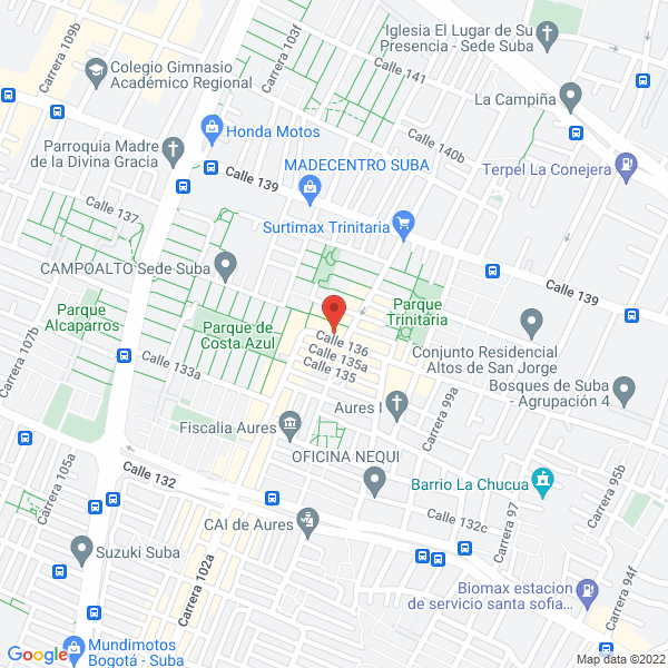 Mapa de Puntas Franklin Y Reactivos J.F.