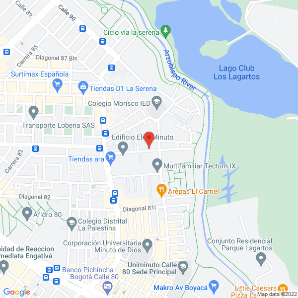 Mapa de Jardin Infantil Nuevas Vivencias