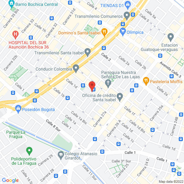 Mapa de Sala De Belleza Jaky
