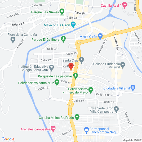 Map of Plasticos Y Empaques Johanna