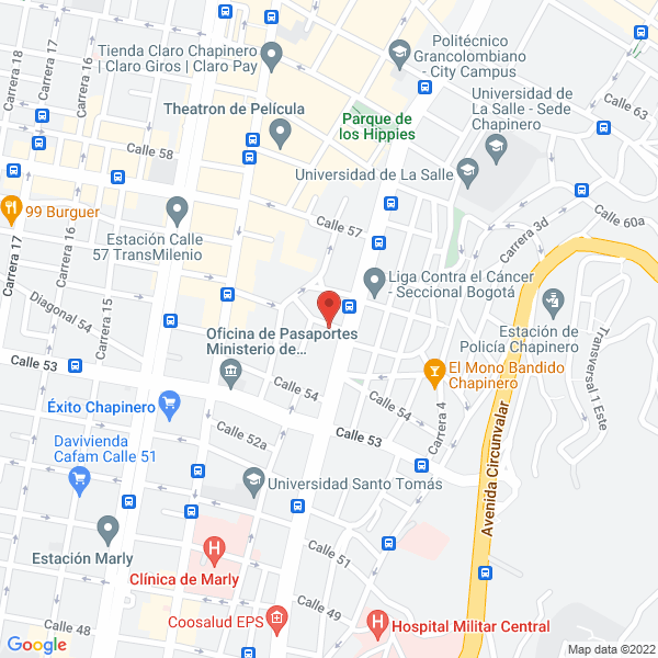 Mapa de Adamcol S.A.S.