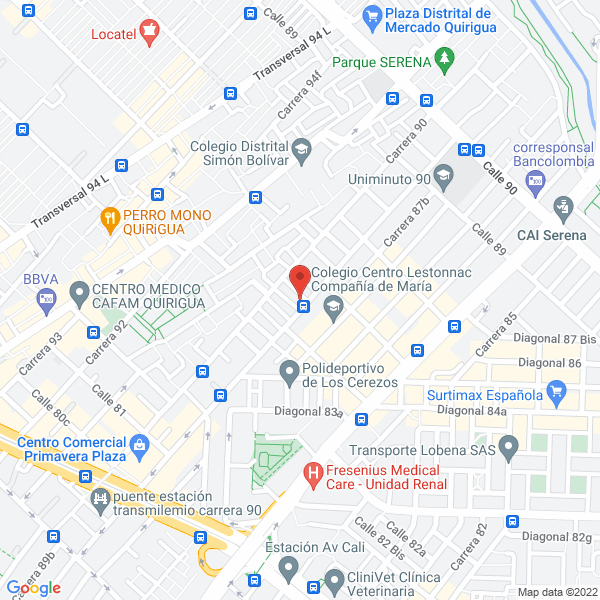 Mapa de Transportes Mudanzas Libres