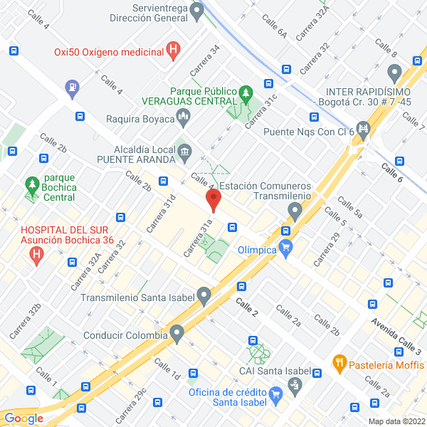 Mapa de Vidriería Y Marquetería El Renacimiento