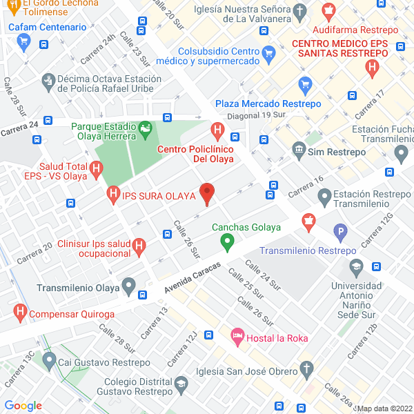 Mapa de Vinilplast Medina