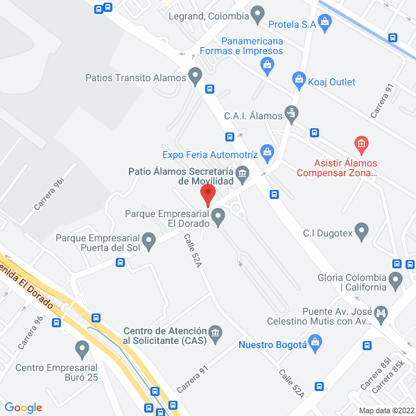 Mapa de Motel Campoamor