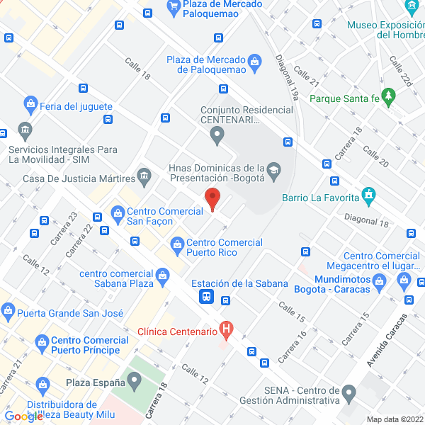 Mapa de Machado Julio