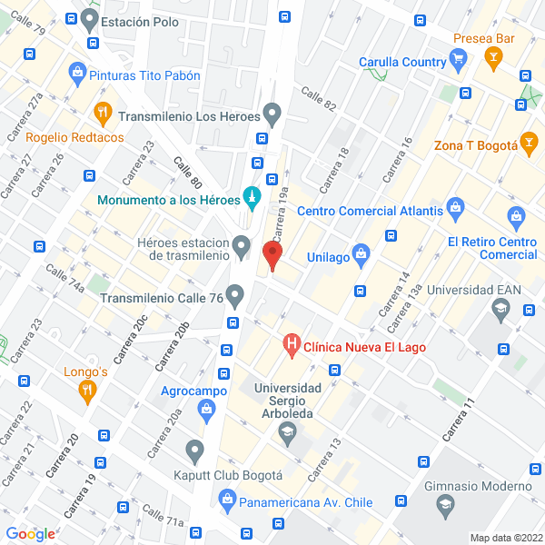 Mapa de Compu Milenio Jg Ltda
