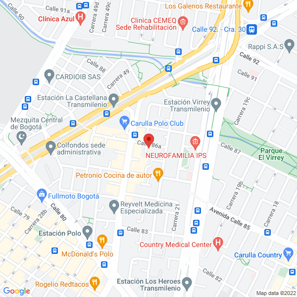 Mapa de Evenpro Entretenimiento