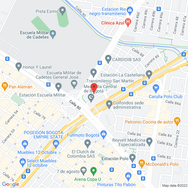 Mapa de High Partner S.A.S.