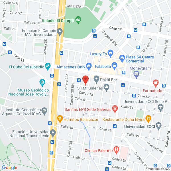 Mapa de Coopamer