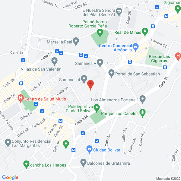 Map of Agencias De Viajes Marluc Caribe