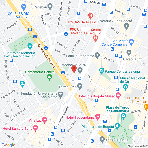 Mapa de Pliegues Y Empaques S.A.S.