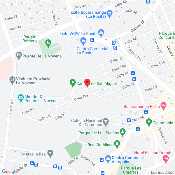 Map of Salón De Belleza Lucho