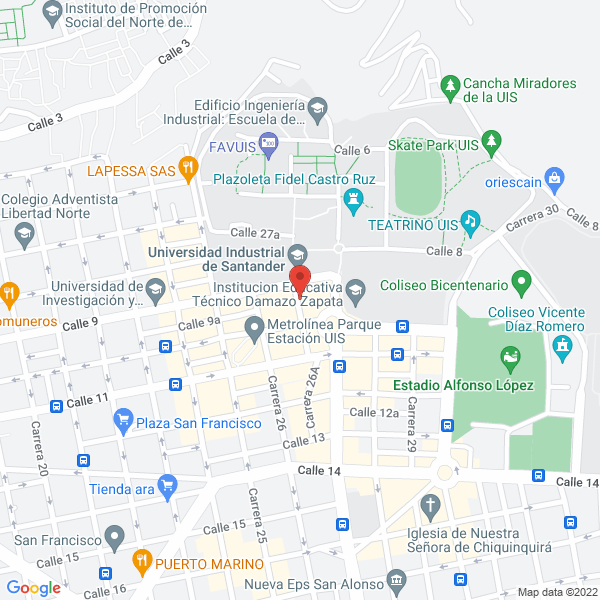 Map of Centro Copiado Nuevo Milenio