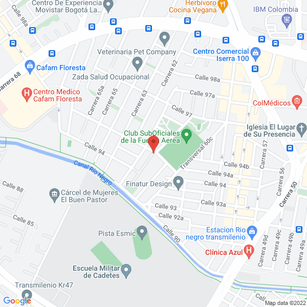 Mapa de Refrigcom S.A.S.