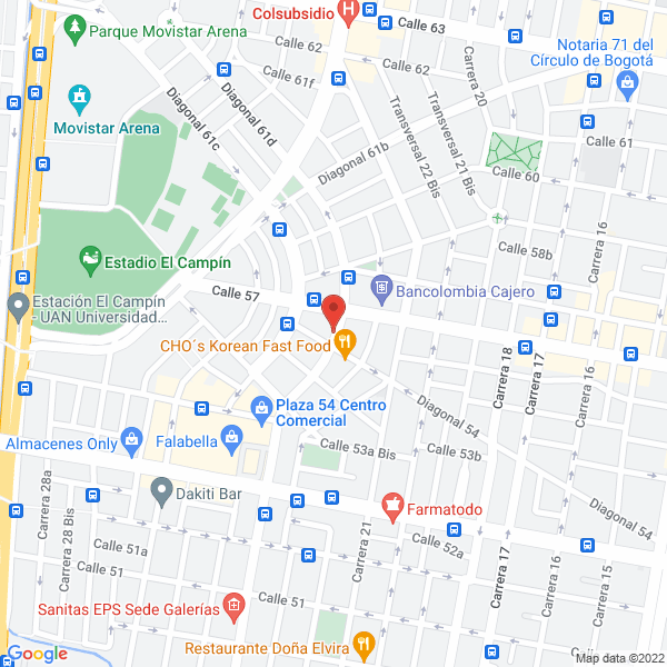 Mapa de Sistemas Citisalud S.A.S.