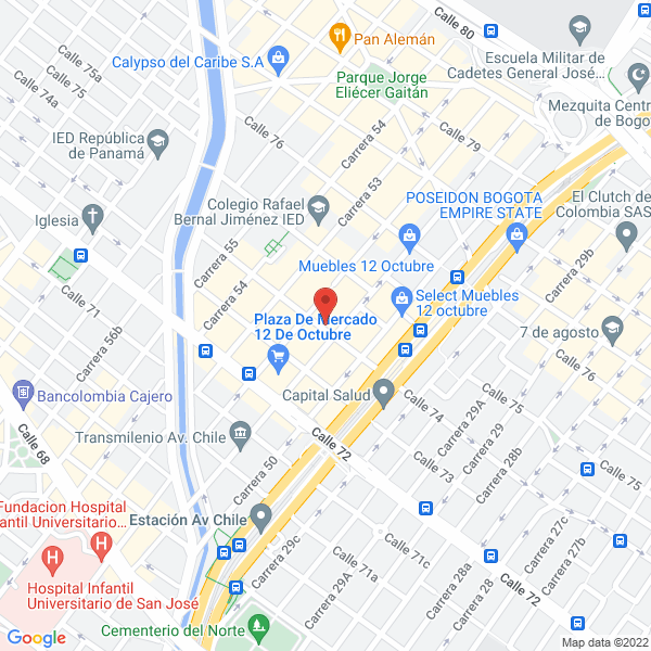 Mapa de Zorb Publicidad S.A.S.