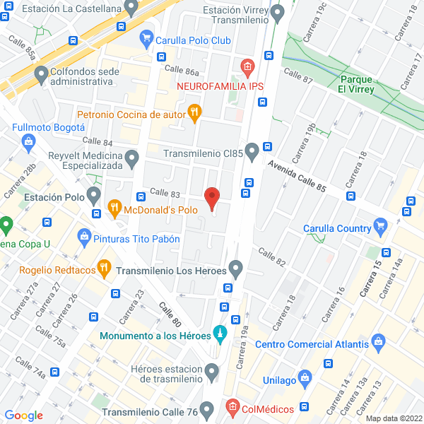 Mapa de F.A.L Ingenieros S.A.S.