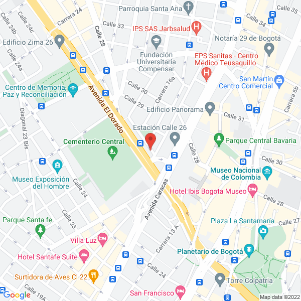 Mapa de Sociedad De Contadores Prosi Ltda.