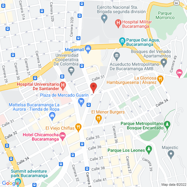 Map of Víveres Campo Guarín