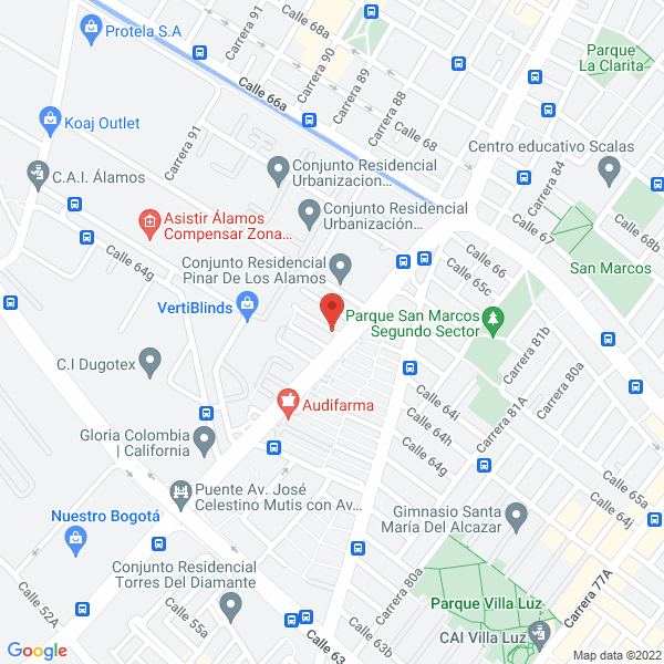 Mapa de Af Technology S.A.S