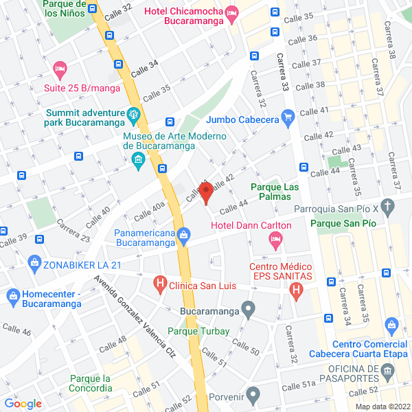 Map of Grupo Musical Calypso