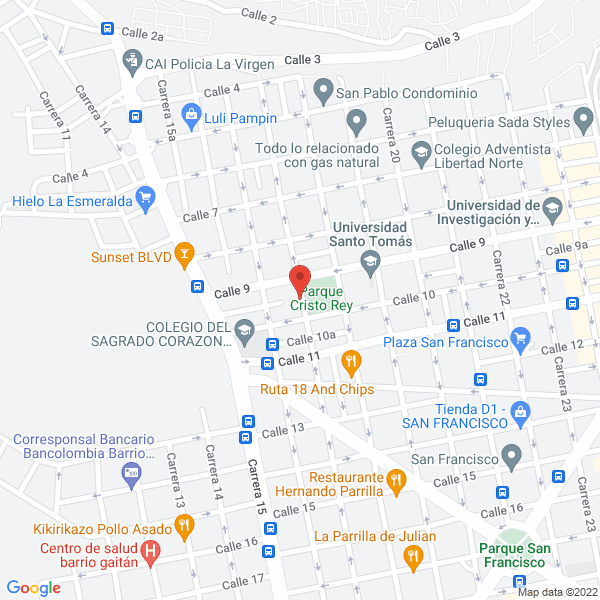 Map of Calzado Carliny Lady