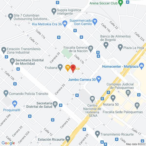 Mapa de Viviana Margarita Hincapié Guardiola